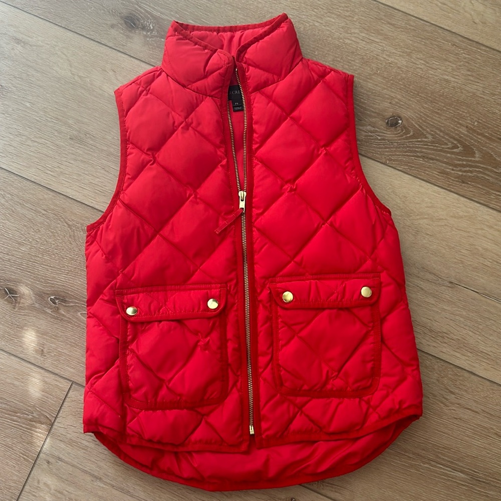 J Crew Puffer Vest